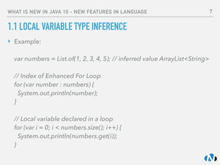Java 10 New Features | PDF