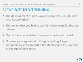 Java 10 New Features | PDF