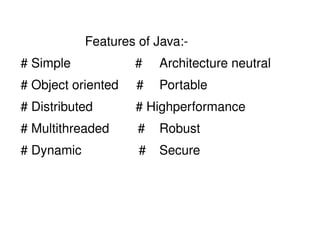 langiage and a platform. 