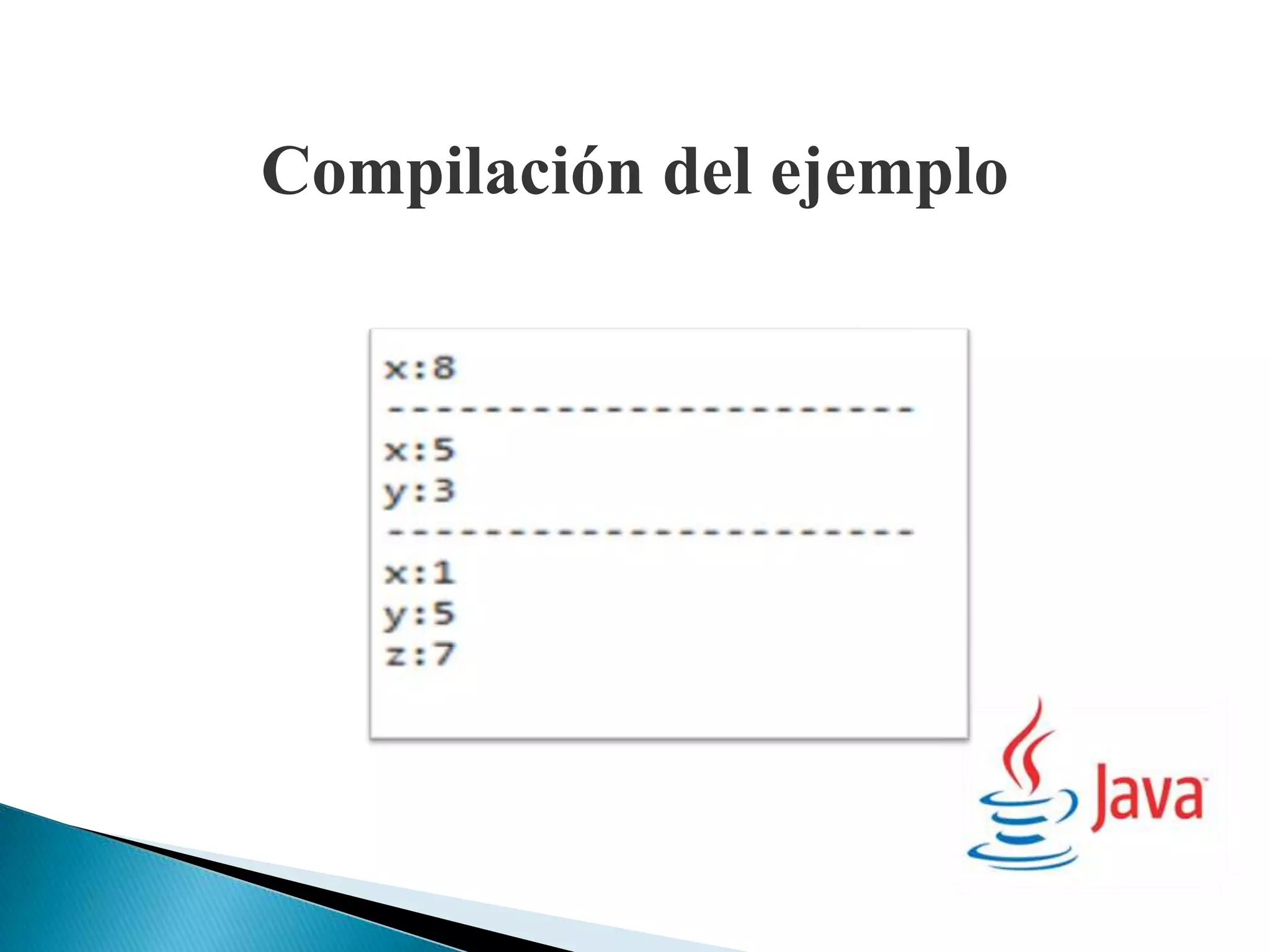 Compilación del ejemplo
 