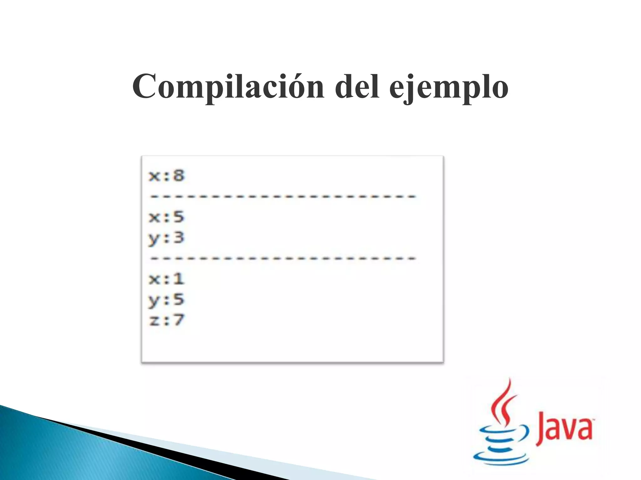 Compilación del ejemplo
 