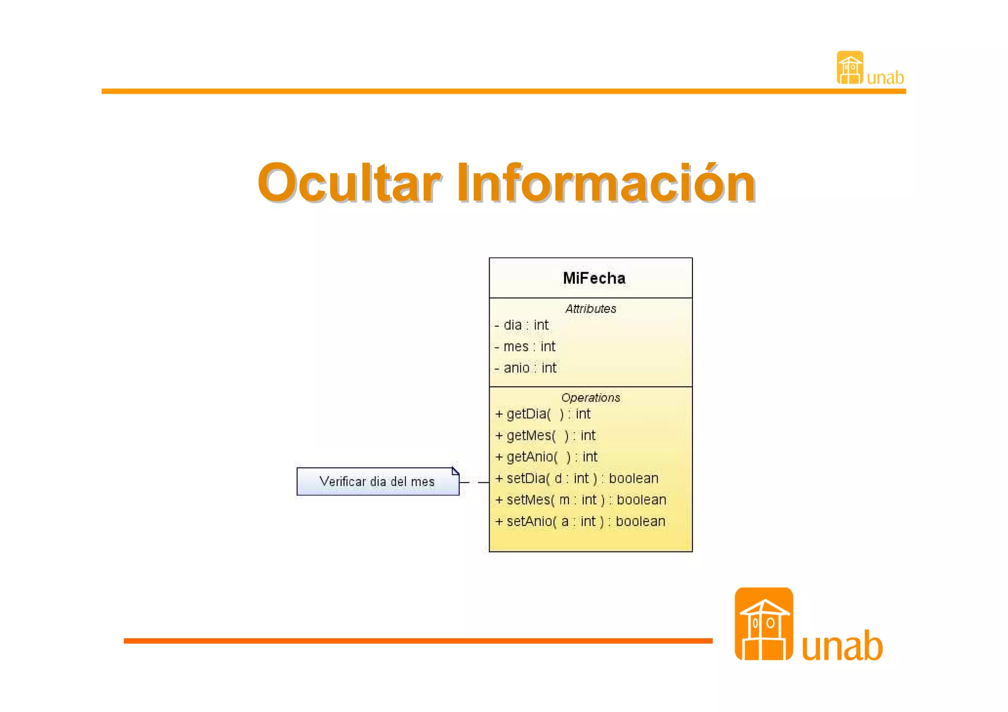 Ocultar Información
 