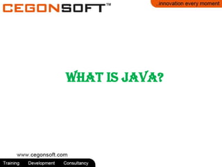 What is Java?
 