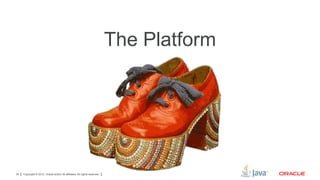 The Platform

34

Copyright © 2012, Oracle and/or its affiliates. All rights reserved.

 