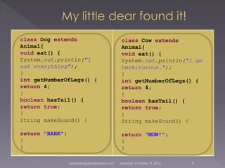 Dog Boolean Java.lang.object | PPT