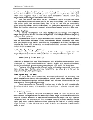 Struktur Pemrograman Java | PDF