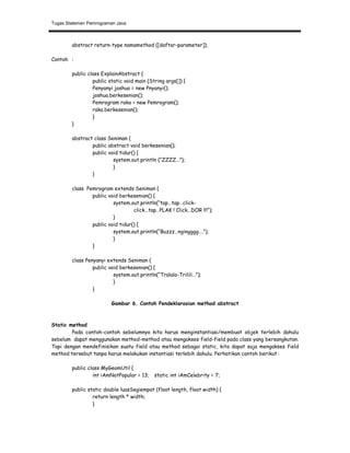 Struktur Pemrograman Java | PDF