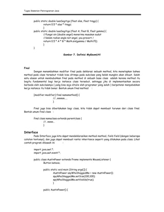 Struktur Pemrograman Java | PDF