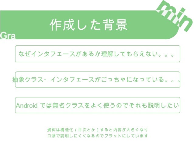 Java の抽象クラス インタフェース 無名クラスを理解しよう