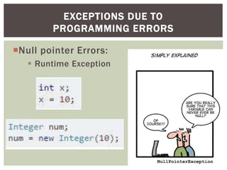 application of exception handling | PPT