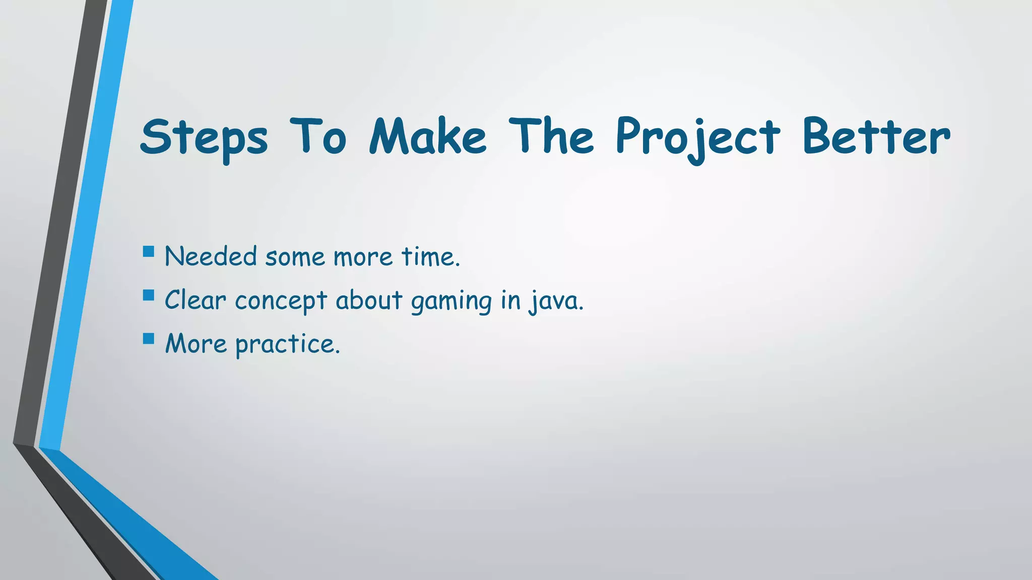 Game using Java | PPTX