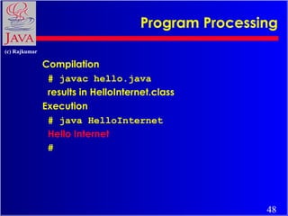 Java and internet fundamentals. | PPT