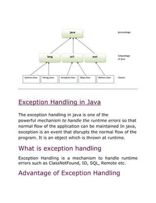 A seminar report on core java | PDF