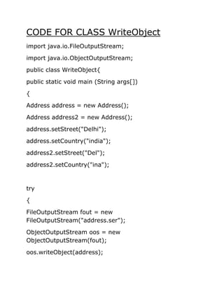 A seminar report on core java | PDF