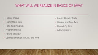 What is Java and its example | PPT