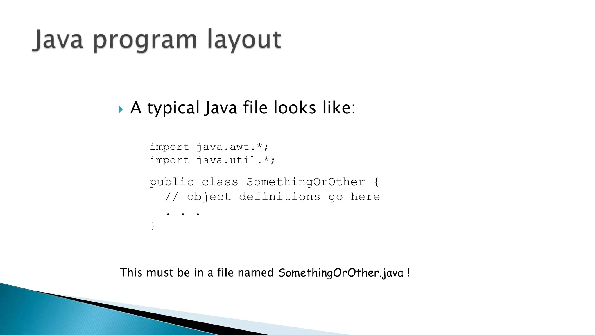 Java | PPT | Free Download