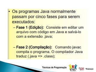 Técnicas de Programação
 