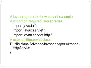 LIFE CYCLE OF SERVLET | PPTX