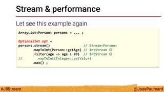 Java 8, Streams & Collectors, patterns, performances and parallelization