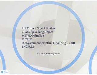 Java Agents and Instrumentation techtalk