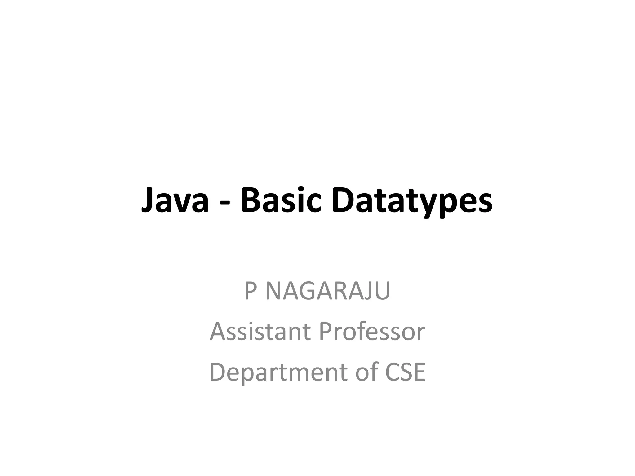 Java - Basic Datatypes.pptx