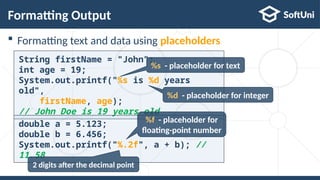 Java-Basics-Tutorial-Part-3 INPUT OUTPUT | PPTX
