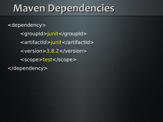 Java Builds with Maven and Ant