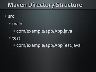 Java Builds with Maven and Ant