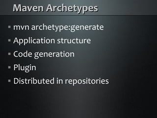 Java Builds with Maven and Ant
