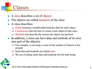 Java - Class Structure | PPT