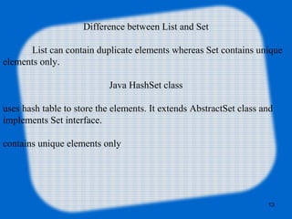 Java collection | PPT