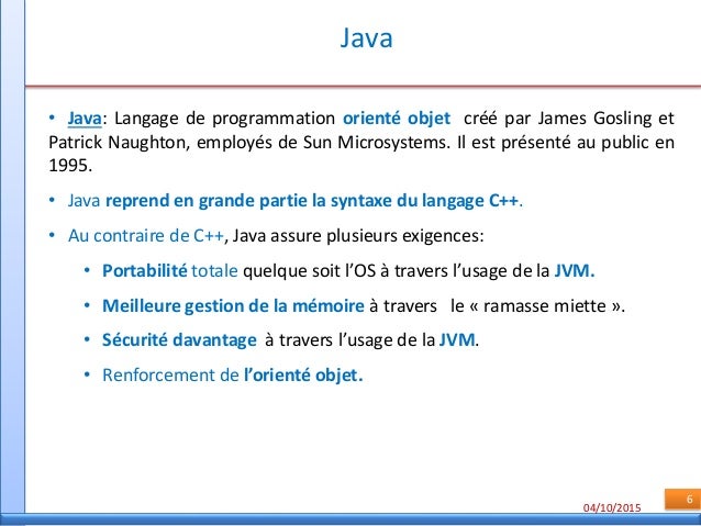  Programmation Java 