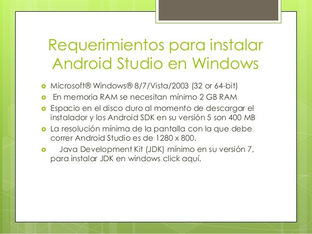requisitos android studio linux requisitos android studio linux