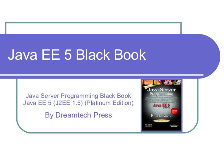 java 7 programming black book pdf