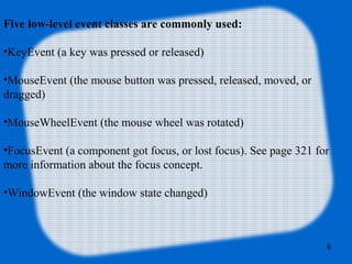 Java eventhandling | PPT