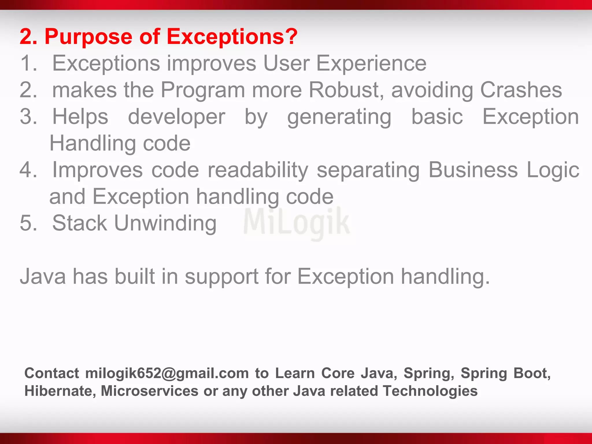 Java exception-handling | PDF