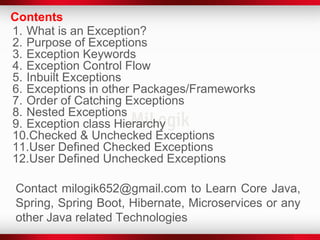 Java exception-handling | PPT