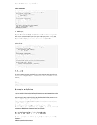 A Guide to the Java ExecutorService | PDF
