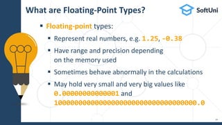 Java Foundations: Data Types and Type Conversion | PPTX