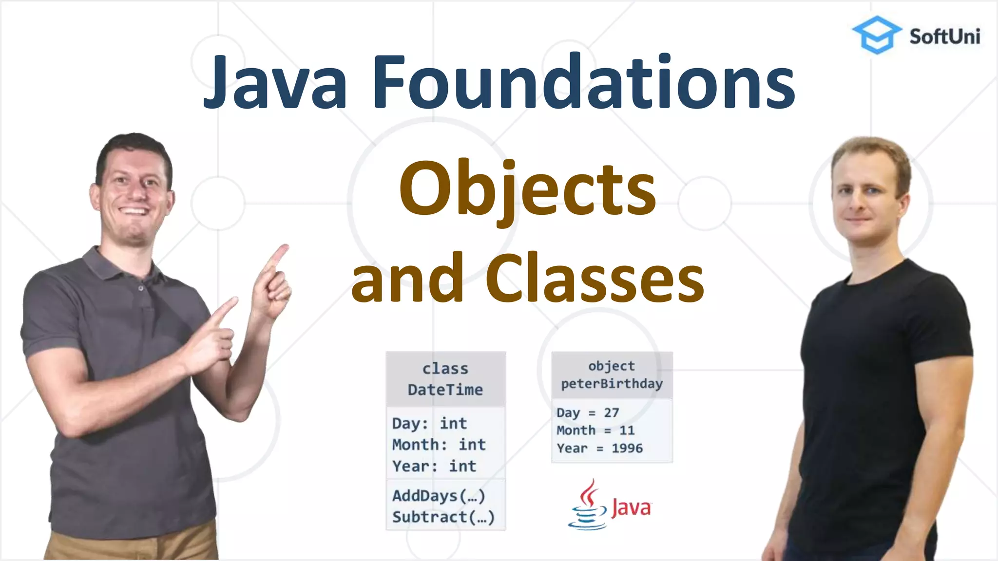 Java Foundations
Objects
and Classes
 