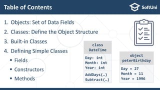 Java Foundations: Objects and Classes | PPTX