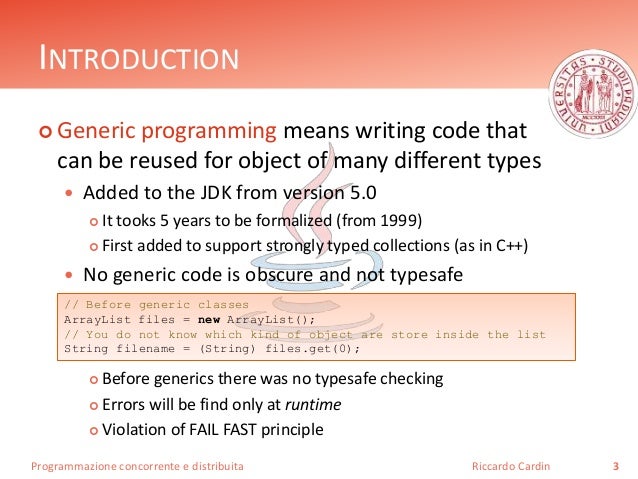 Java - Generic programming