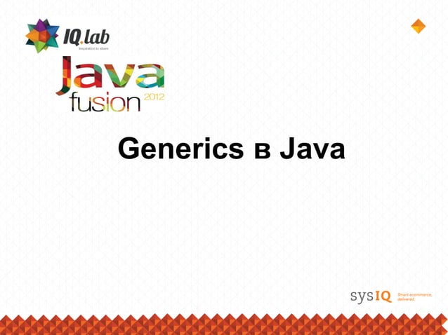 Java Generics: What it is and How to Implement it | PPT