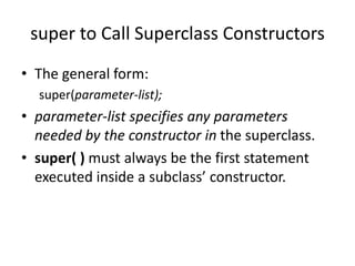 Java inheritance | PPT