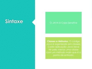 Java - Introdução à aprendizagem da linguagem | PPTX