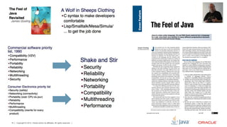 16   Copyright © 2012, Oracle and/or its affiliates. All rights reserved.
 