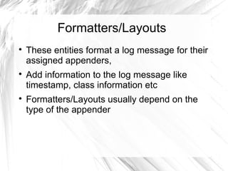 Java logging | PDF