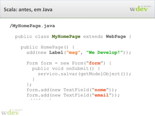 Diversos componentes prontos Alguns com “ Fallback ” Inclusão dinâmica de CSS e JavaScript 