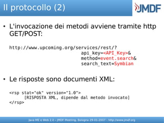 Java ME e Web 2.0
