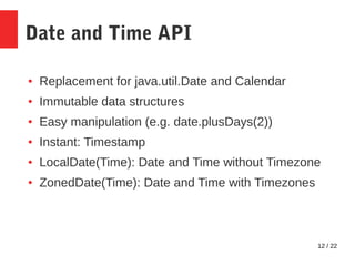 Modern Java Features | ODP